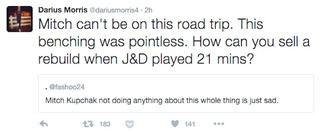 Illustration for article titled Former Laker Darius Morris Slams Byron Scott On Twitter, Says Account Was Hacked